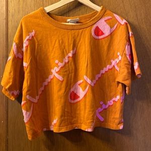 Champion cropped tee